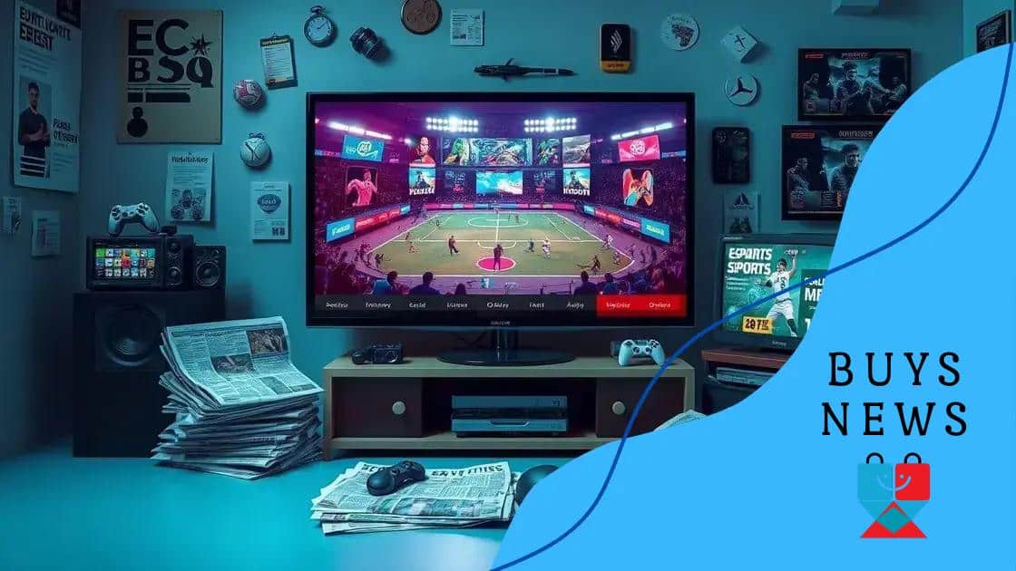 The impact of e-sports on traditional media
