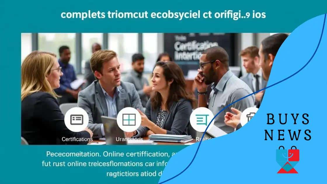 Impact of online certifications on career growth
