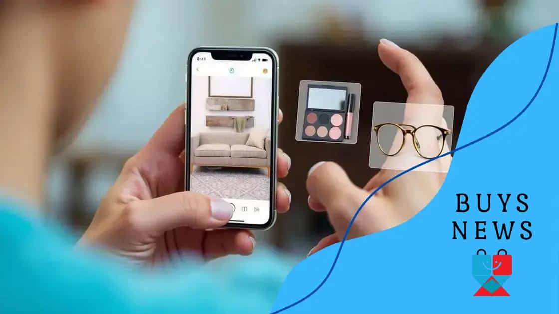 Popular augmented reality shopping apps