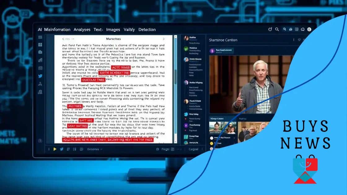 Techniques used by AI to combat misinformation
