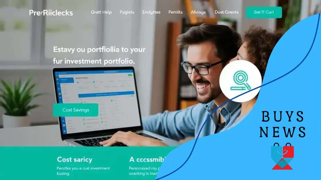 Benefits of using robo-advisors